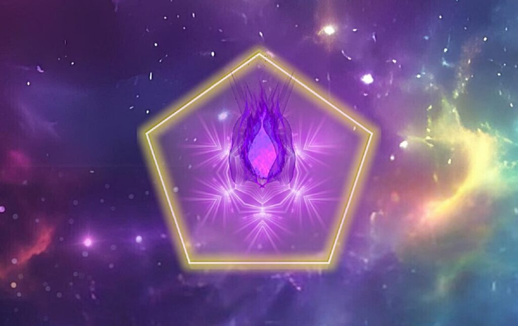 The Violet Flame is a spiritual energy